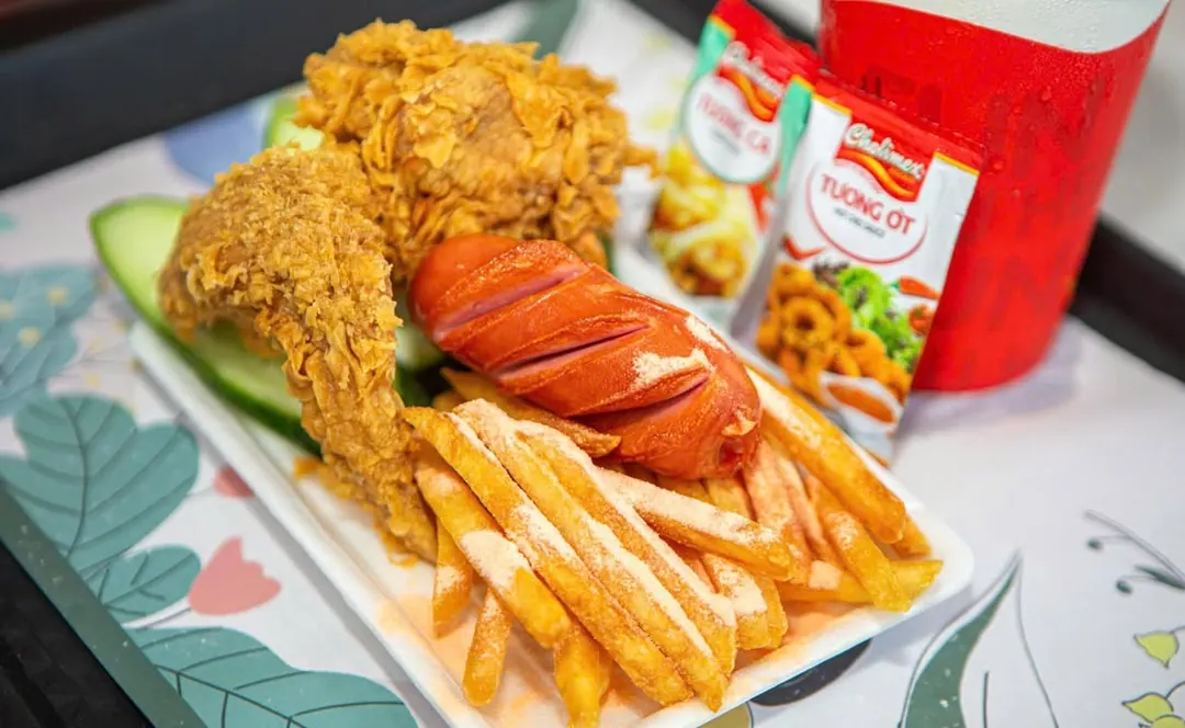 Một người ăn cũng được - Combo như hình tự tin rẻ nhất thị trường gà rán – ảnh 3