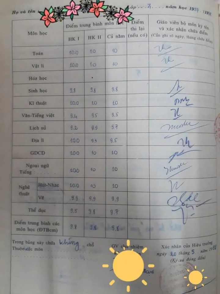 Này thì khoe điểm với tôi này – ảnh 1