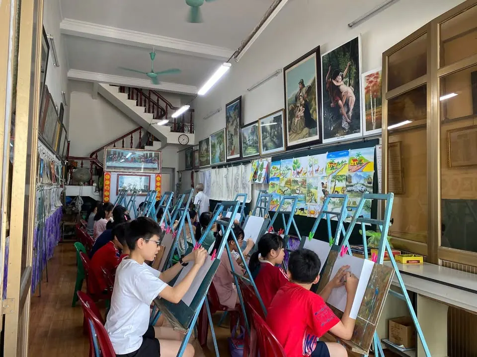 Phòng vẽ có tiếng Cẩm Phả thông báo khai giảng lớp 2.6 – ảnh 6