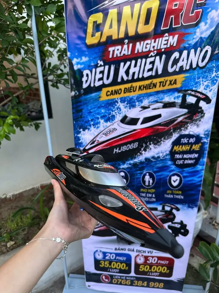Ê ê vui quá bạn ơi, Hồ Cao Sơn giờ có cả đua cano nước mini rồi này =))) – ảnh 8