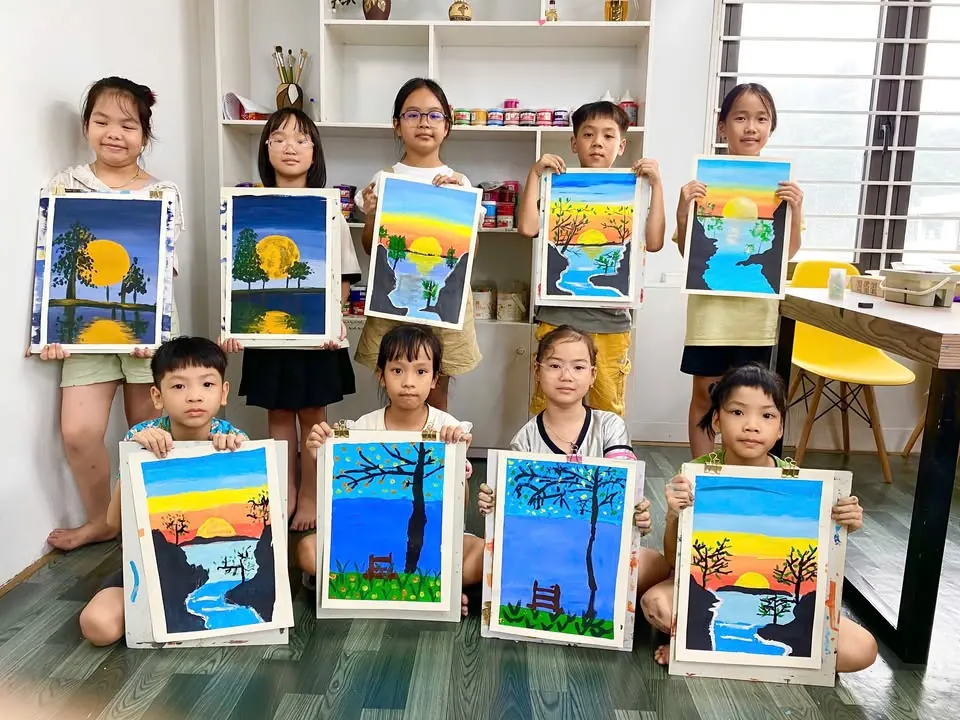 Cuối cùng thì cũng có lớp vẽ hè riêng cho các bé rồi – ảnh 6